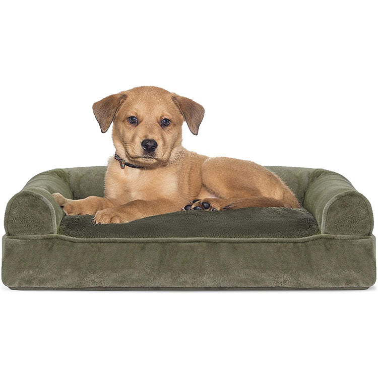 Deep Sleep Pet Sofa Removable And Washable Four Seasons Plush Dog And Cat Nest Deep Sleep Pet Sofa